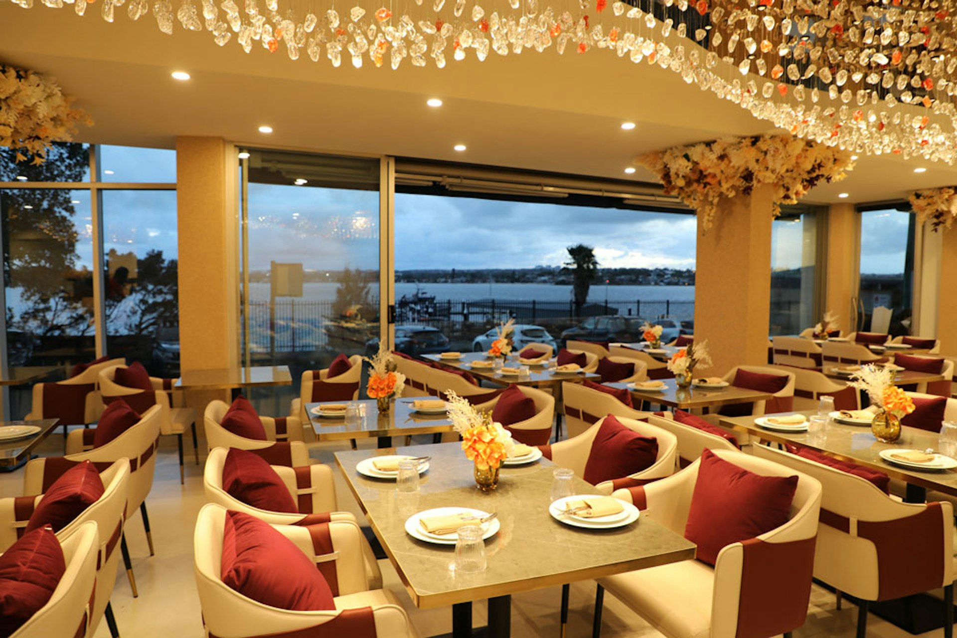 Fine Dining with a Capacity of 85+ Guests and a Waterview